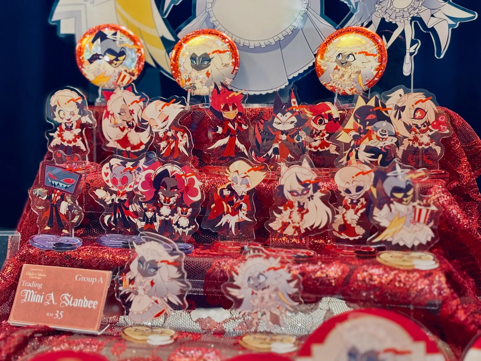 Hazbin Hotel mini acrylic standees