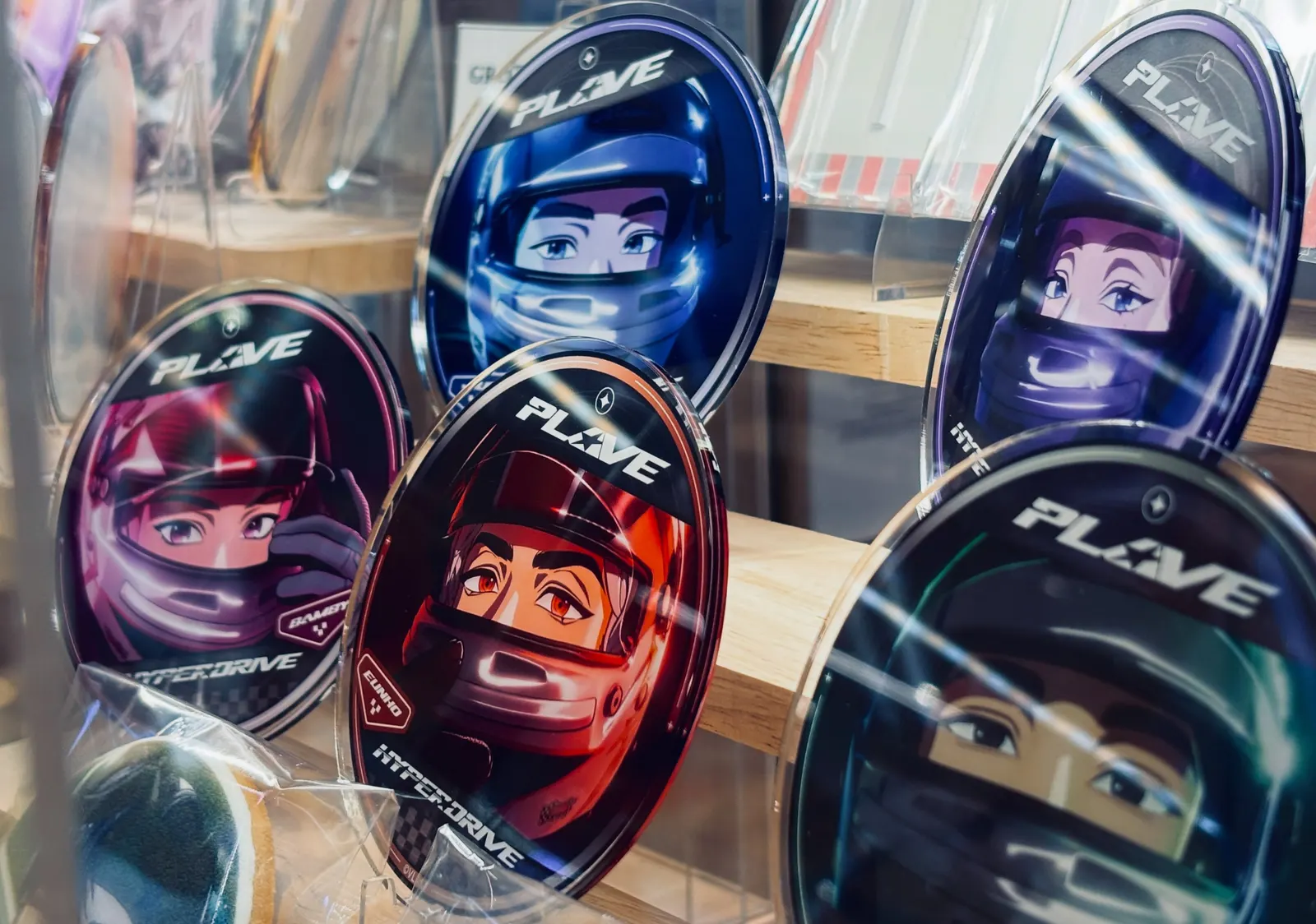 PLAVE HYPERDRIVE trading acrylic coasters